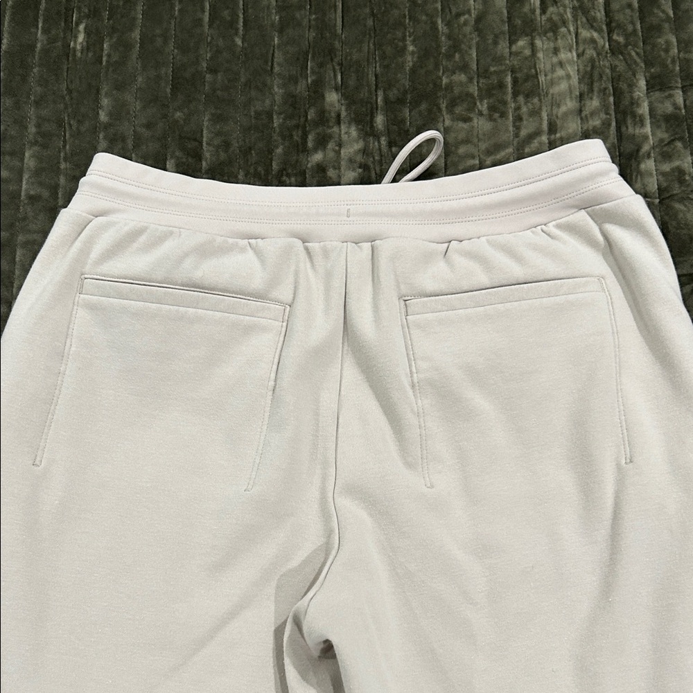 Athleta Quilted Joggers- tan/cream - Picture 8 of 9